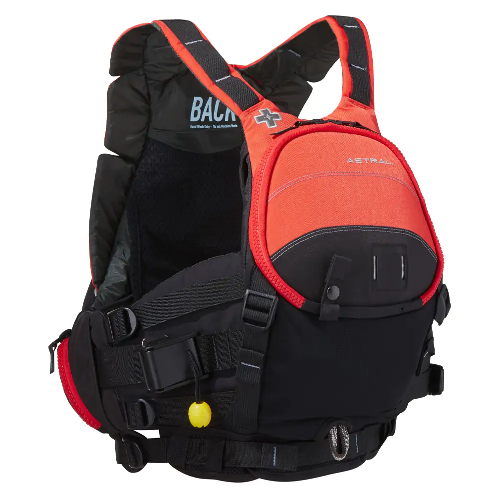 Astral GreenJacket Rescue PFD ブルー ブラック レッド S/M Astral Greenjacket LE9 PFD | NRS