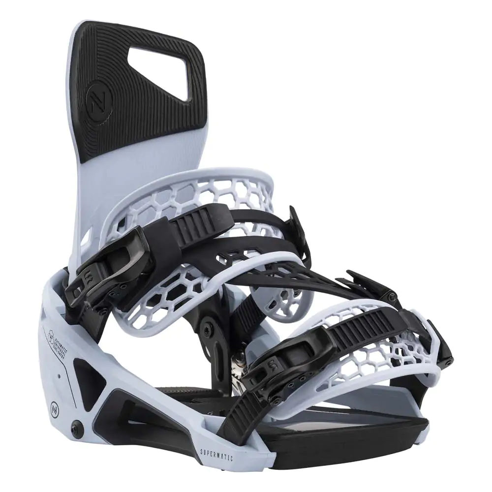 2025 Nidecker Supermatic Quick Entry Snowboard Bindings Cannon