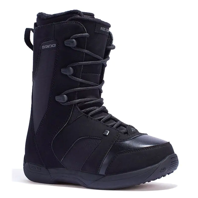 Ride Donna Womens Snowboard Boots Black Robin Hood Watersports