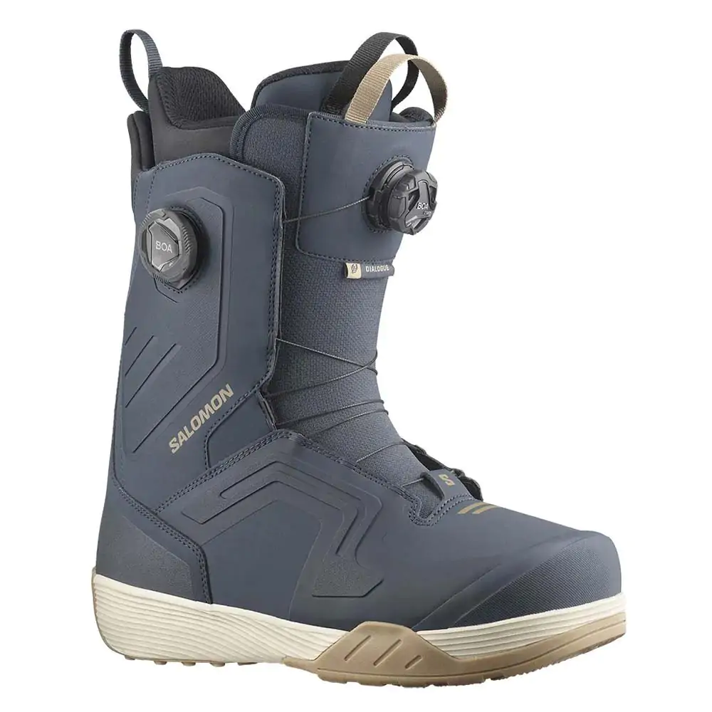 2025 Salomon Dialogue Dual BOA Mens Snowboard Boots Blue