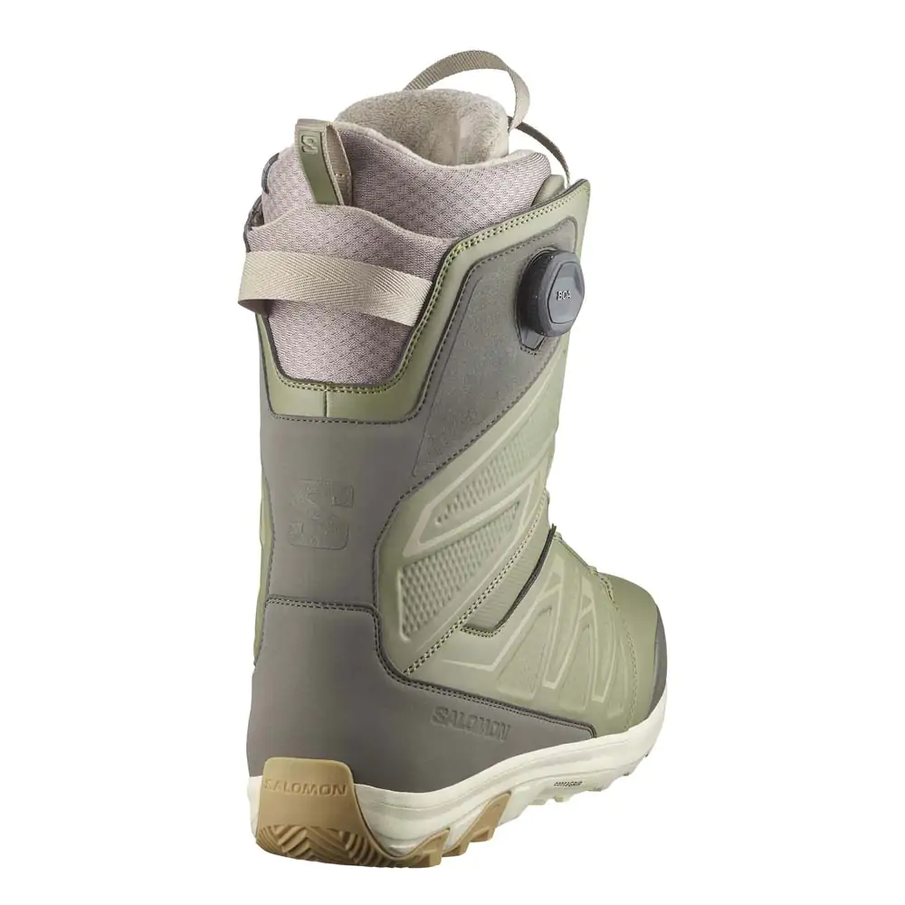 2025 Salomon Launch BOA SJ Mens Snowboard Boots Deep Lichen