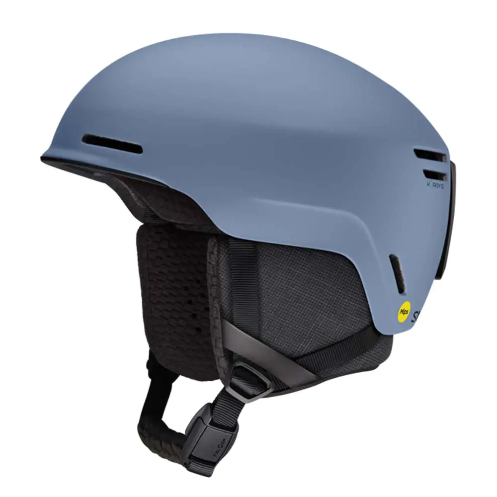 2026 Smith Method Pro MIPS Snowboard Helmet Matte Granite Blue