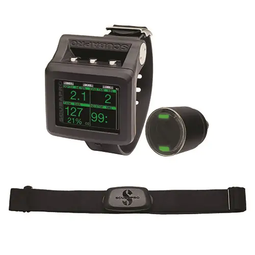 Scubapro G2 with TRANSMITTER AND HEART RATE MONITOR Robin Hood