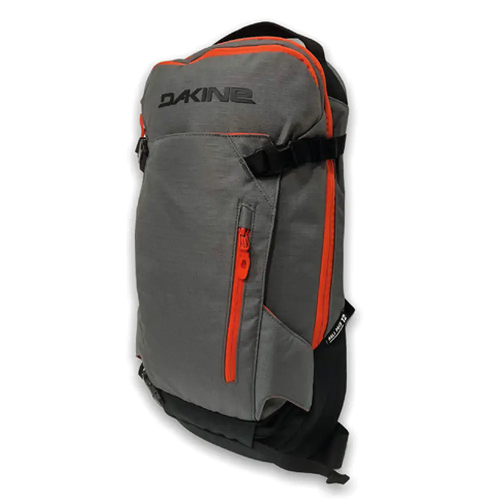 2025 Dakine Heli Pack 12L Snowboard Backpack Steel Grey Robin