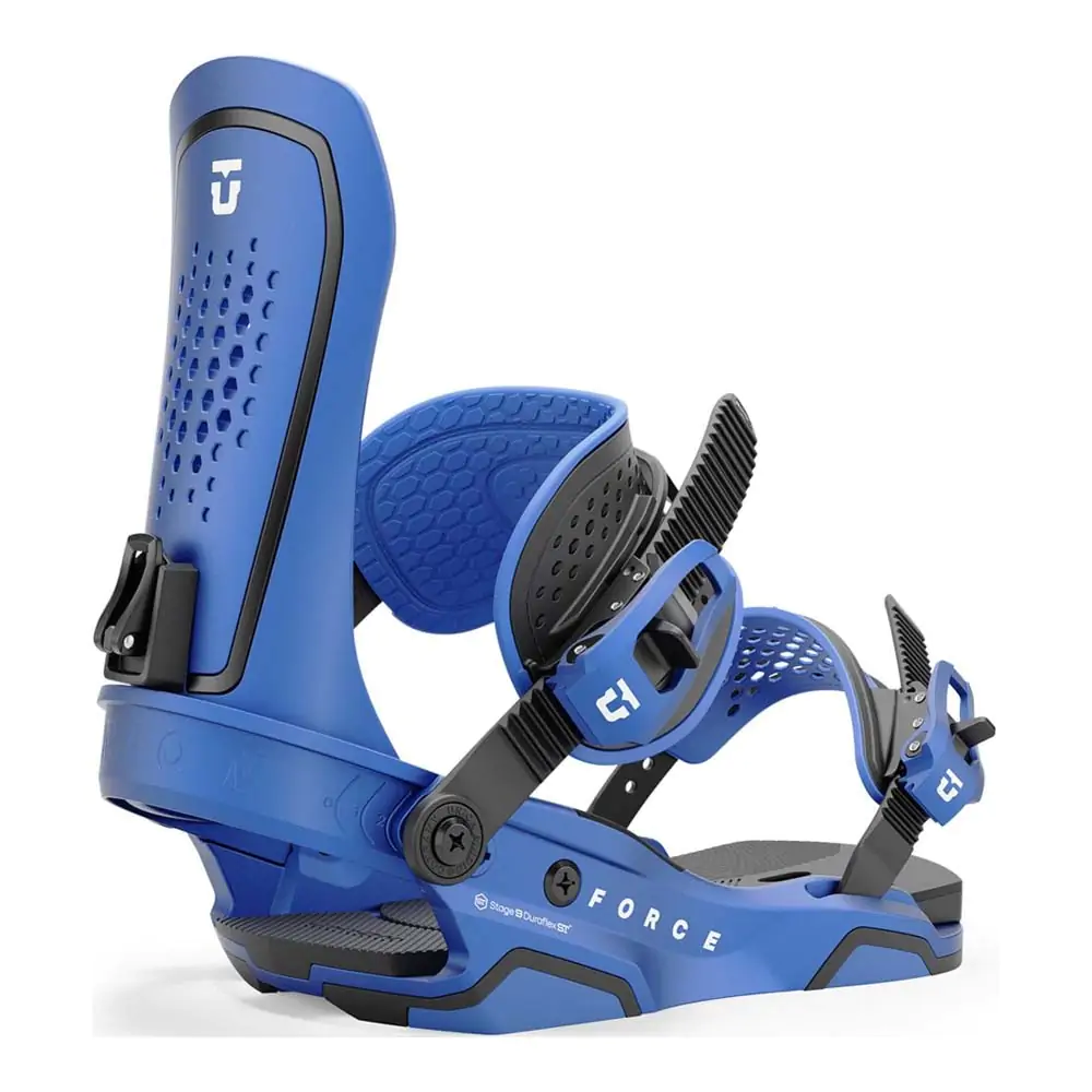 2025 Union Force Mens Snowboard Bindings Metallic Blue