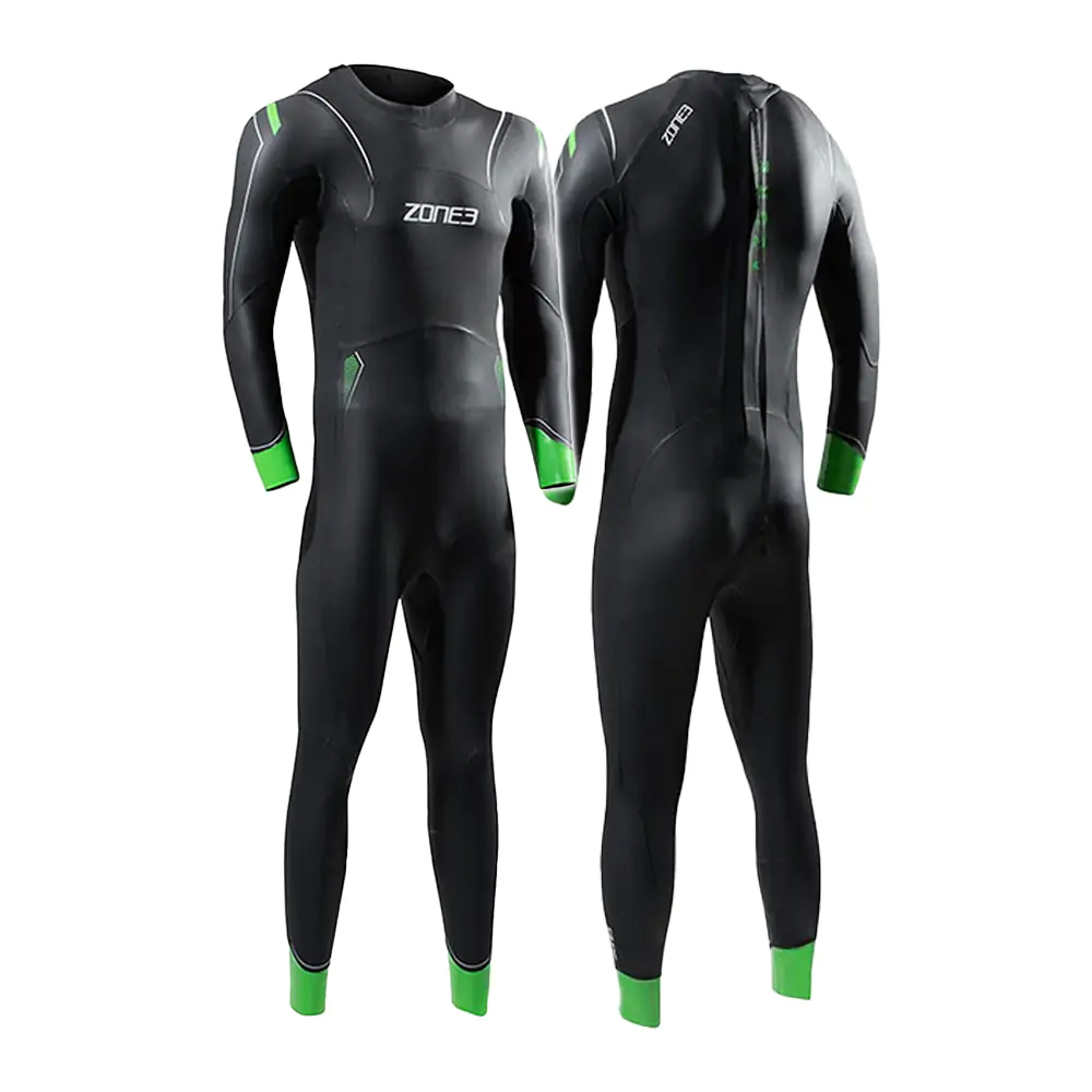 ZONE3 AZURE フルスーツ 黒/緑 ML Zone3 Azure 2.0 Mens Swimming Wetsuit | Robin Hood Watersports