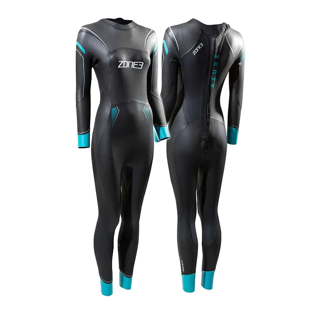 ZONE3 AZURE フルスーツ 黒/緑 ML ZONE3 Azure 2.0 Wetsuit | SportsShoes.com