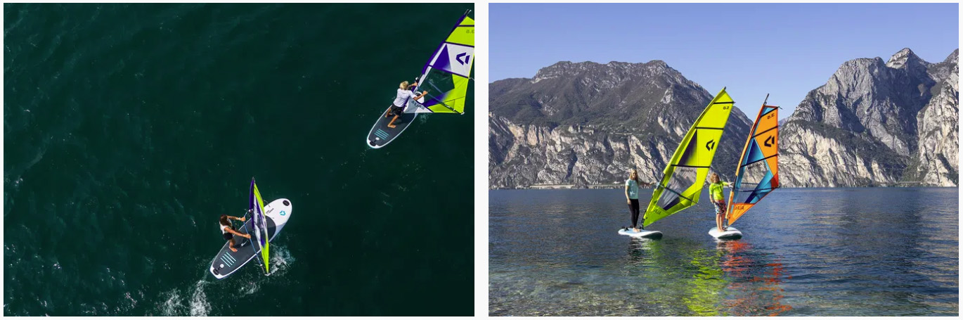 Duotone Alfa Windsurf Sail Action Shots