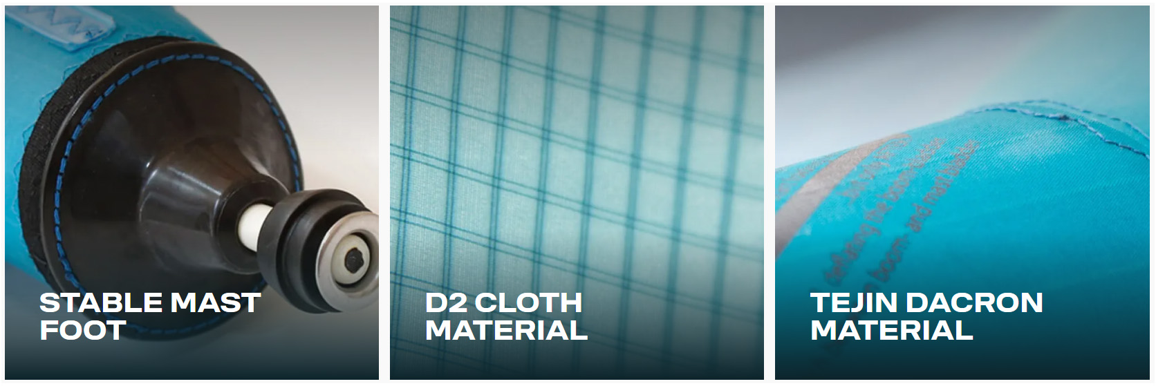 Duotone IRig One Inflatable Windsurf Sail Construction