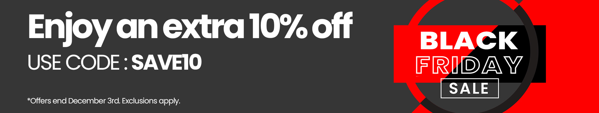 Black Friday Extra Savings 2025