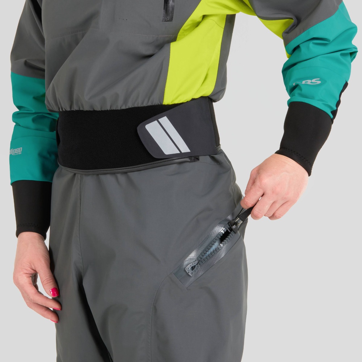 Female Drop Seat Convenience Zip
