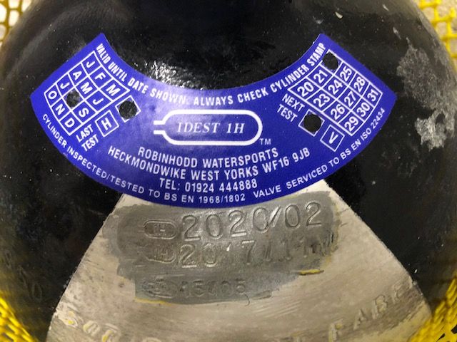 cylinder test dates