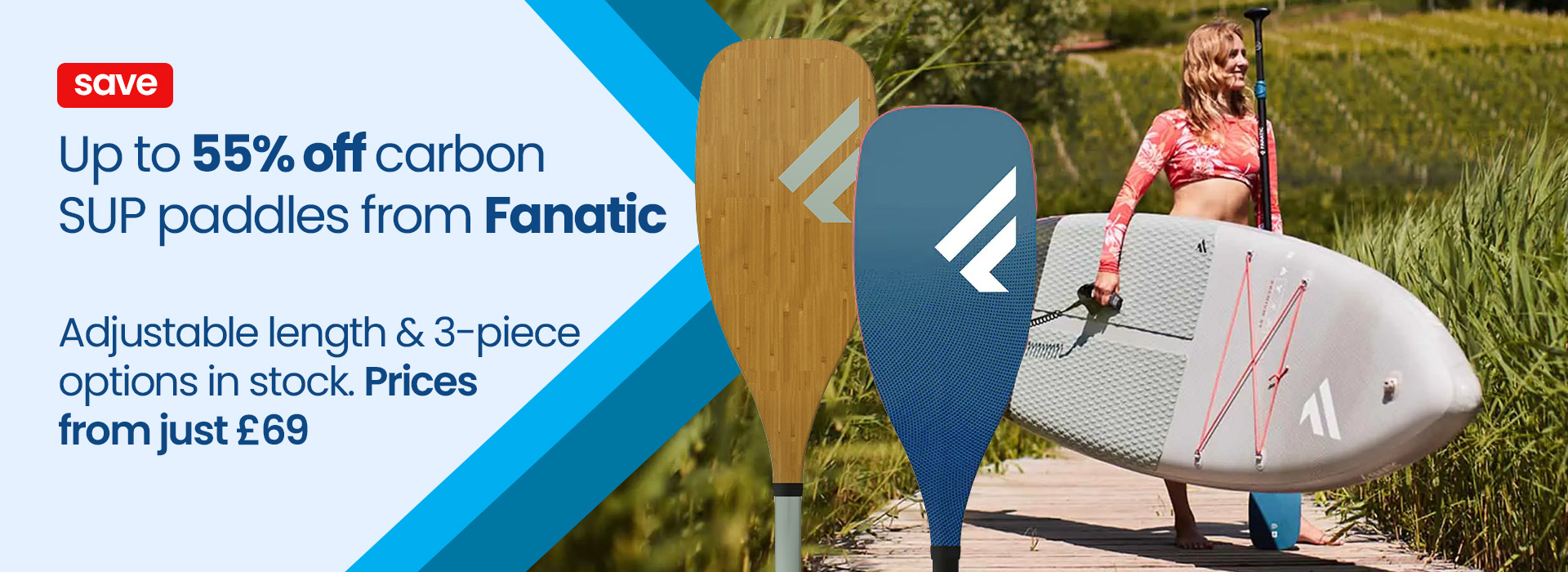 Fanatic SUP Paddle Sale