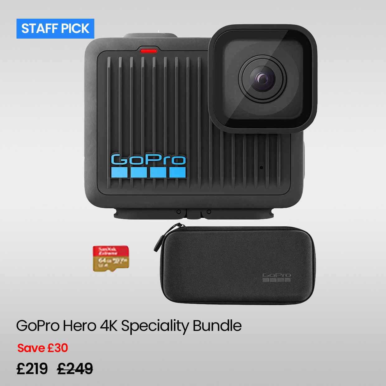 GoPro 4K Action Camera Speciality Bundle Offer