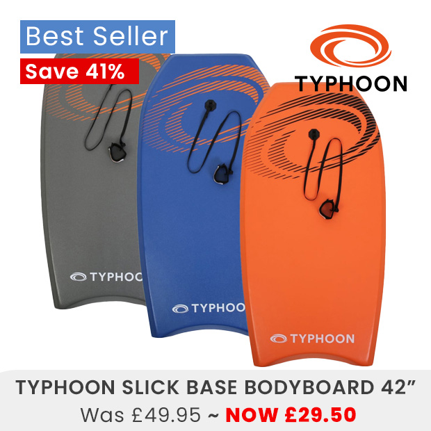 Typhoon Slick Bottom Bodyboard On Offer